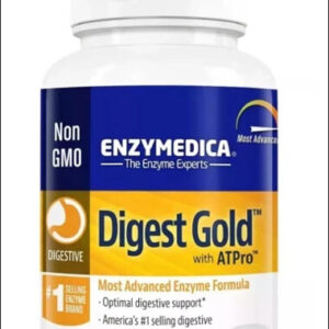 Enzymedica Digest Gold Advanced Support 240 Capsules Exp 03/2027